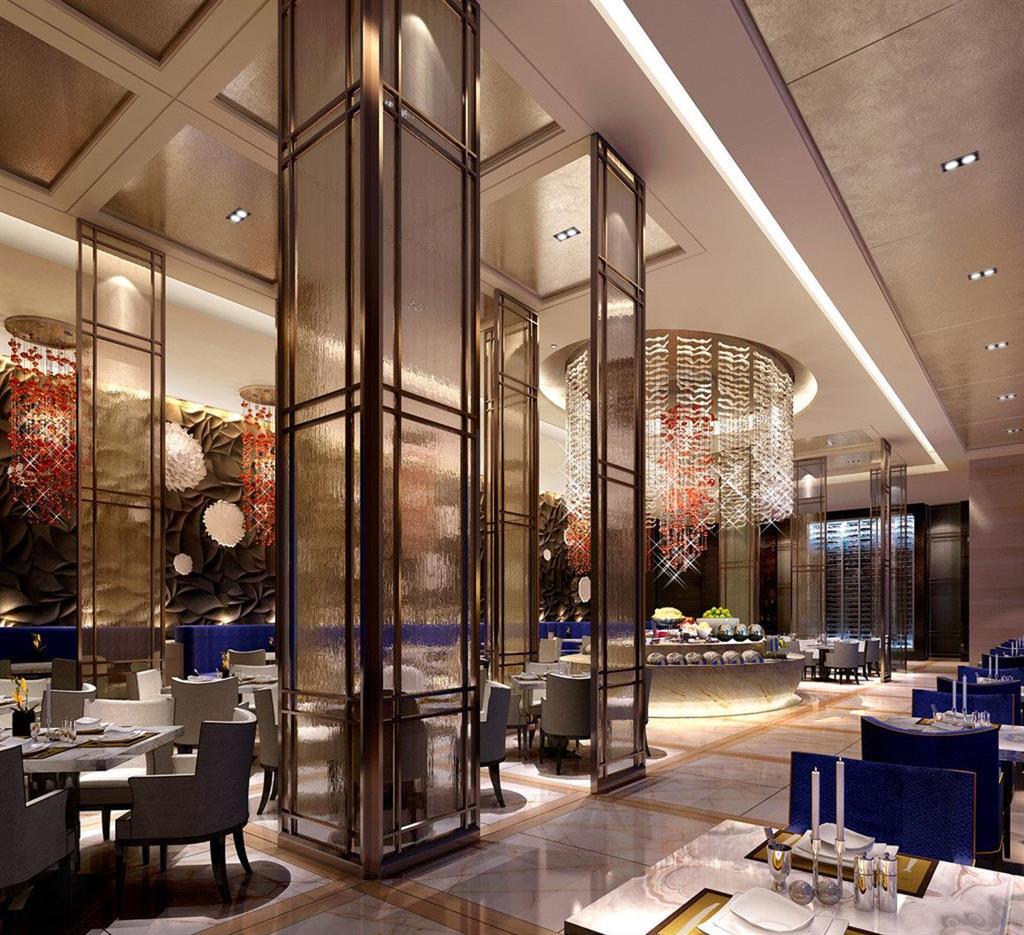 Wanda Vista Shenyang Otel Restoran fotoğraf